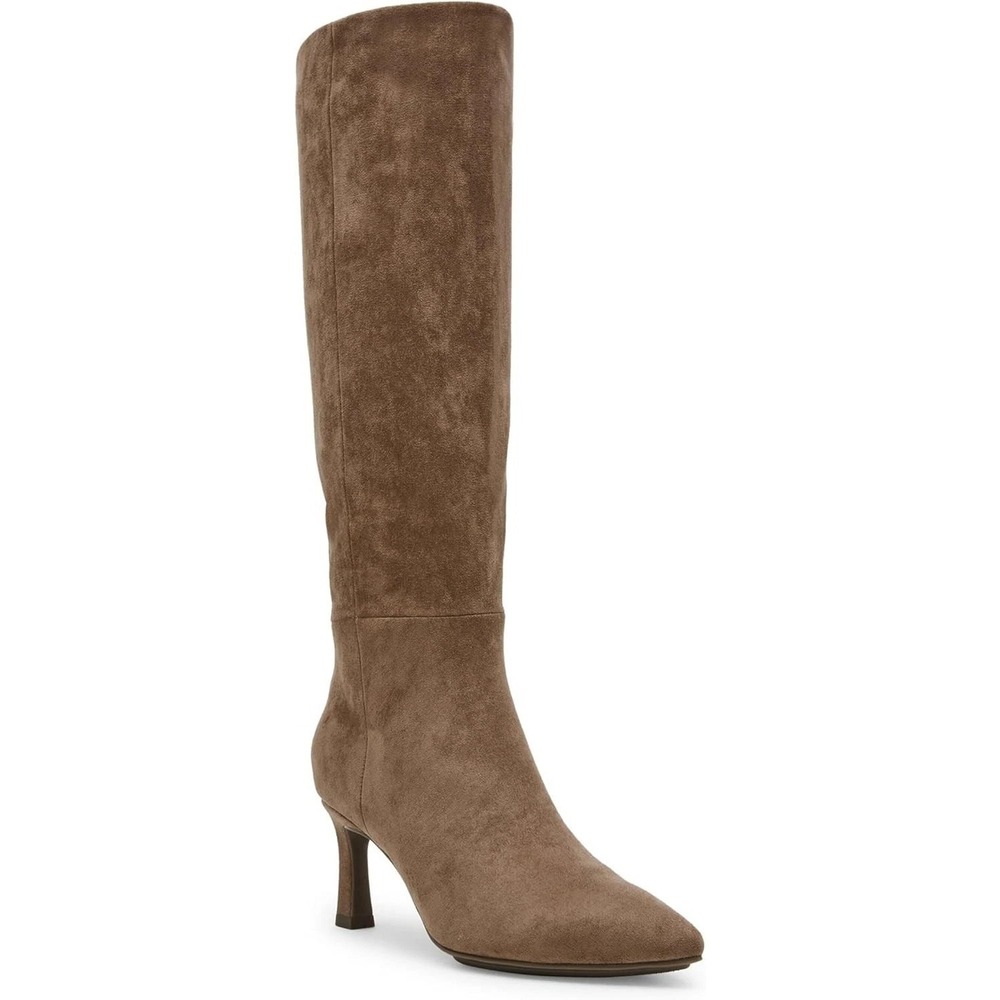 Anne Klein Womens Rene Pointed Toe Tall Knee-High Boots